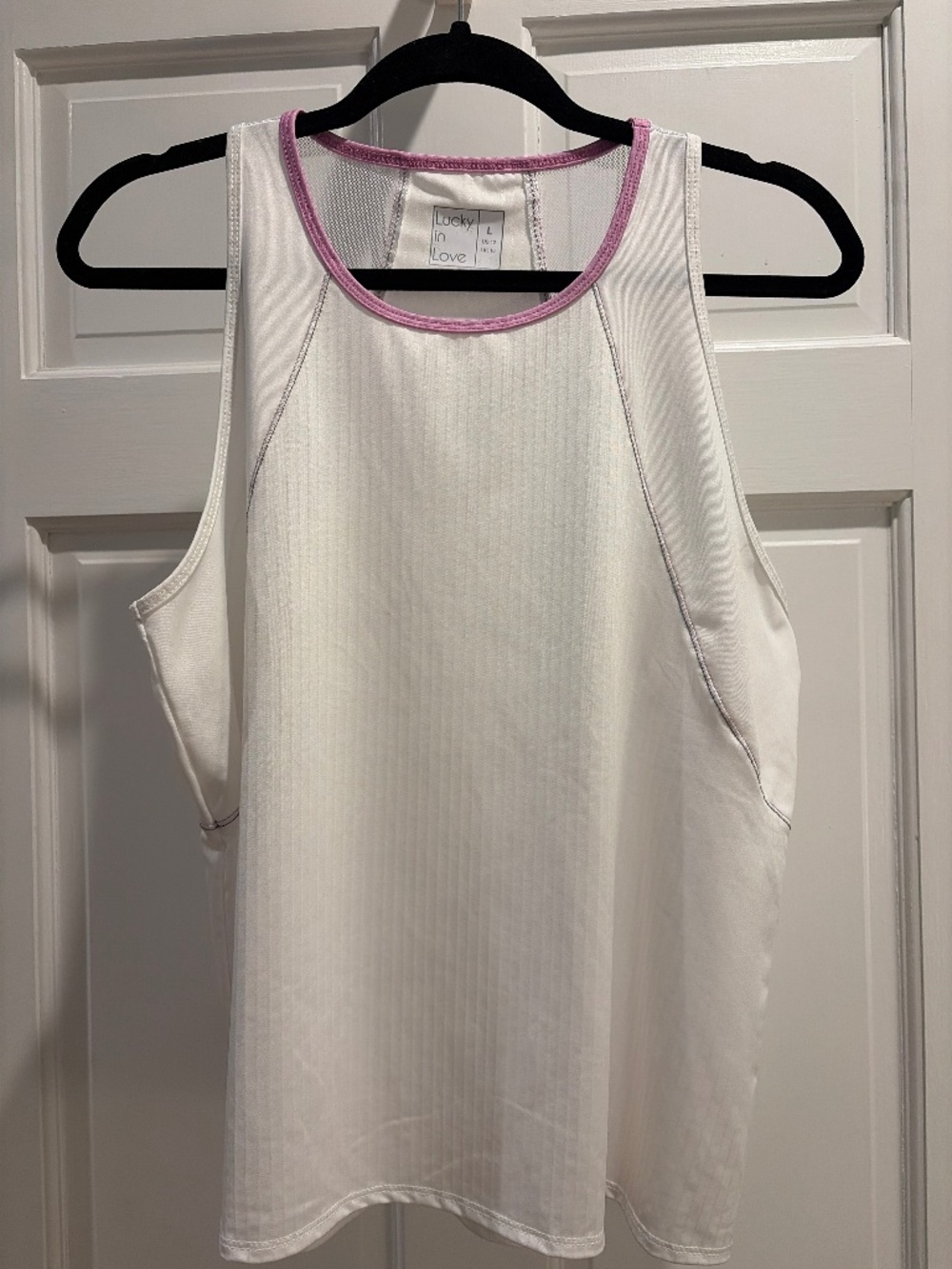 Lucky in Love Tennis Tank
